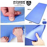 Коврик для йоги и фитнеса Power System  PS-4017 FITNESS-YOGA MAT Blue фото товара