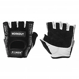 Перчатки для фитнеса и тяжелой атлетики Power System Workout PS-2200 L Black