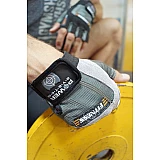 Перчатки для фитнеса и тяжелой атлетики Power System Fitness PS-2300 XXL Grey/White фото товара