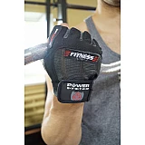 Перчатки для фитнеса и тяжелой атлетики Power System Fitness PS-2300 S Grey/Black фото товару