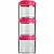 Контейнер спортивный BlenderBottle GoStak 3 Pak Pink (ORIGINAL)