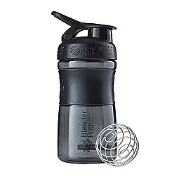 Спортивная бутылка-шейкер BlenderBottle SportMixer 590ml Black (ORIGINAL)