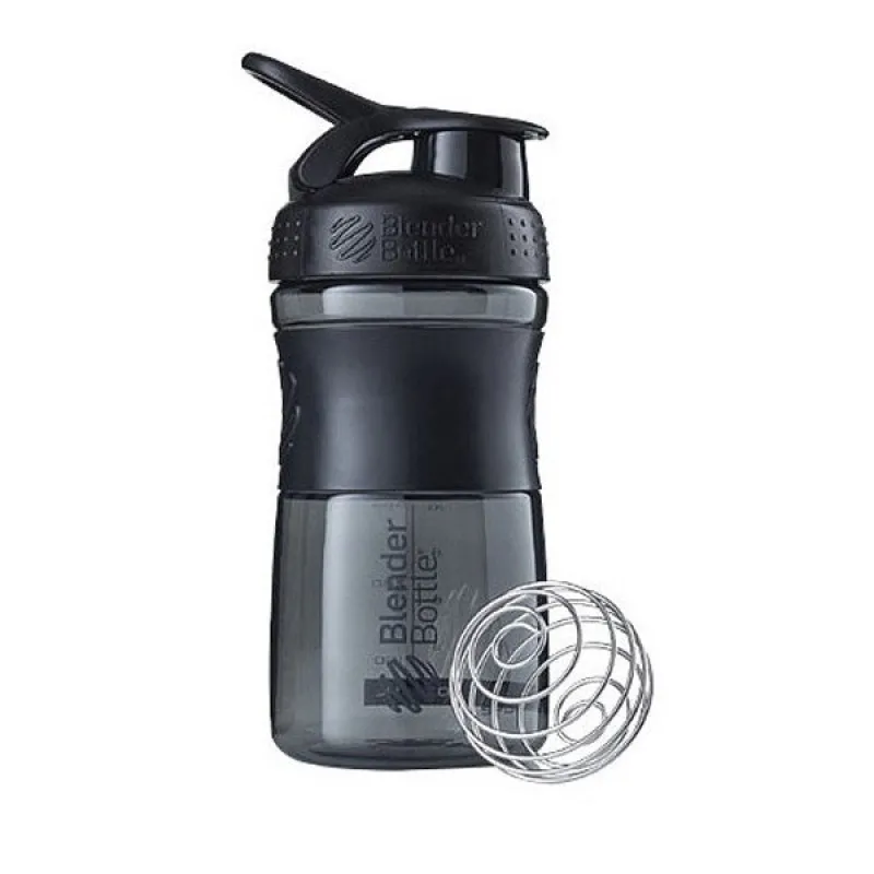 Спортивная бутылка-шейкер BlenderBottle SportMixer 590ml Black (ORIGINAL) фото товара