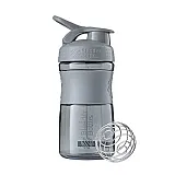 Спортивная бутылка-шейкер BlenderBottle SportMixer 590ml Grey (ORIGINAL) фото товару