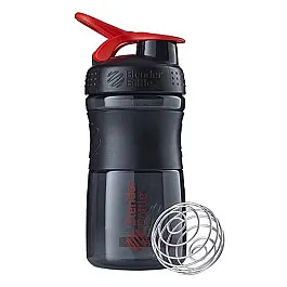 Спортивная бутылка-шейкер BlenderBottle SportMixer 590ml Black/Red (ORIGINAL)