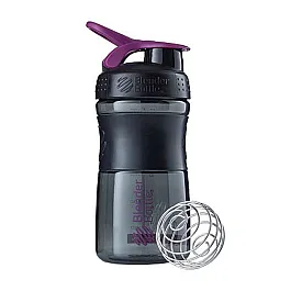 Спортивная бутылка-шейкер BlenderBottle SportMixer 590ml Black/Plum (ORIGINAL)