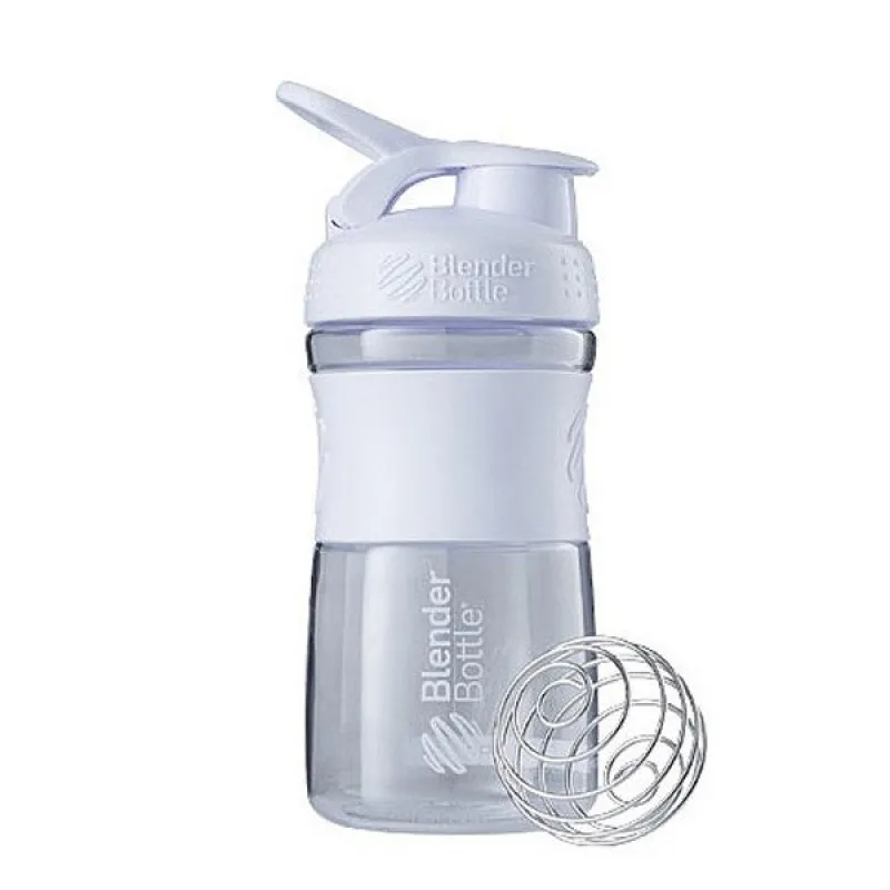 Спортивная бутылка-шейкер BlenderBottle SportMixer 590ml White (ORIGINAL) фото товару
