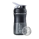 Спортивная бутылка-шейкер BlenderBottle SportMixer 590ml Black/White (ORIGINAL) фото товара