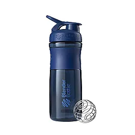 Спортивная бутылка-шейкер BlenderBottle SportMixer 820ml Navy (ORIGINAL)