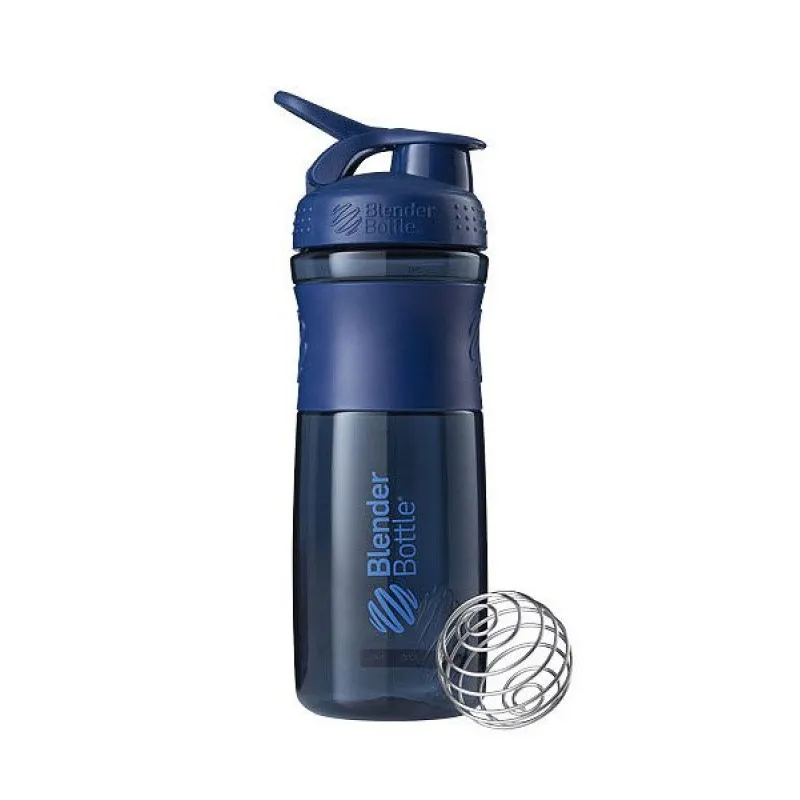Спортивная бутылка-шейкер BlenderBottle SportMixer 820ml Navy (ORIGINAL) фото товару