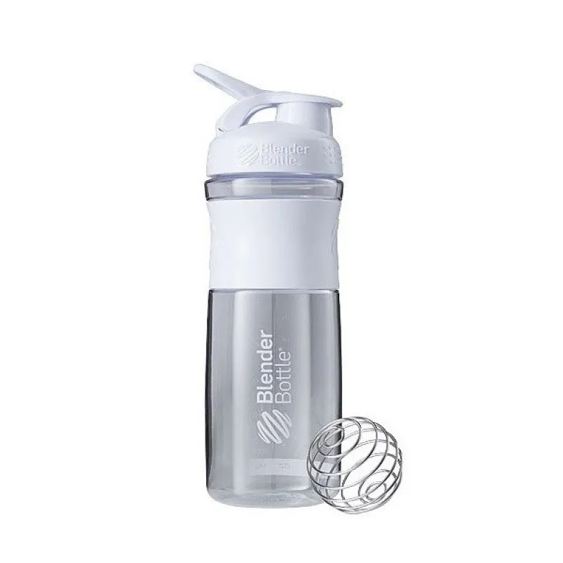 Спортивная бутылка-шейкер BlenderBottle SportMixer 820ml White (ORIGINAL) фото товара