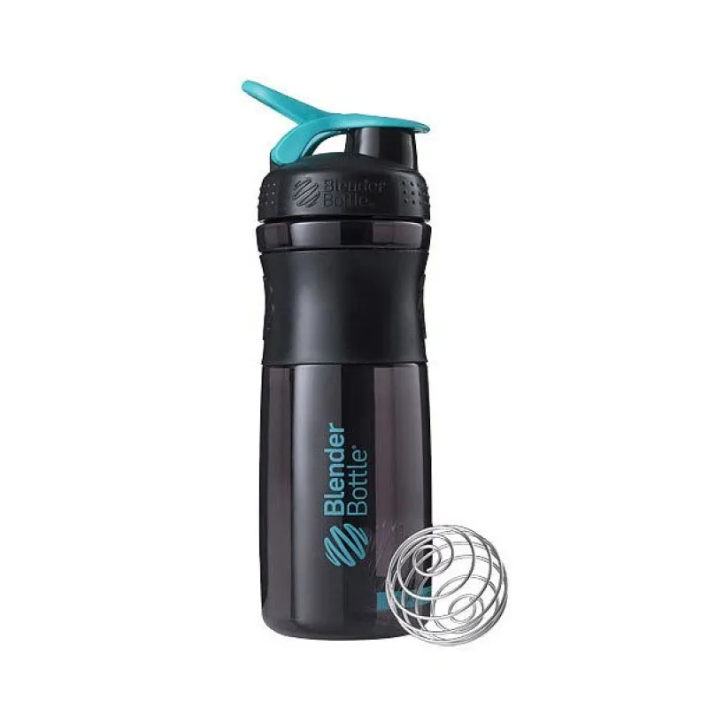 Спортивная бутылка-шейкер BlenderBottle SportMixer 820ml Black/Teal (ORIGINAL) фото товара