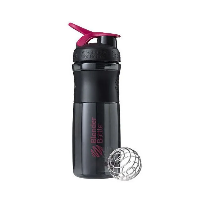 Спортивная бутылка-шейкер BlenderBottle SportMixer 820ml Black/Pink (ORIGINAL) фото товара