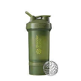 Шейкер спортивный BlenderBottle ProStak 650ml с 2-мя контейнерами Moss Green (ORIGINAL)