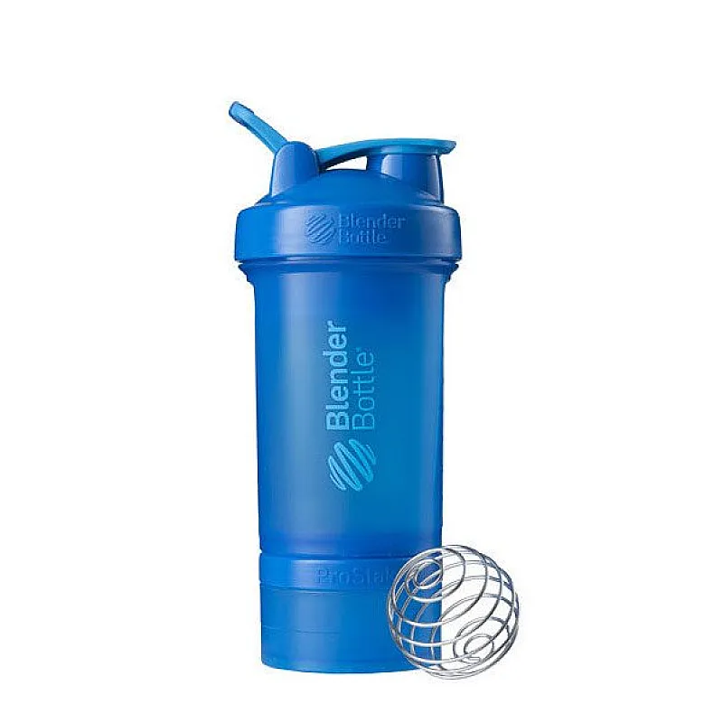 Шейкер спортивный BlenderBottle ProStak 650ml с 2-мя контейнерами Cyan (ORIGINAL) фото товара