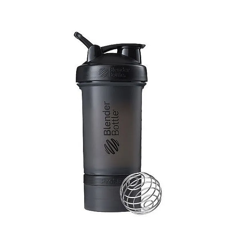 Шейкер спортивный BlenderBottle ProStak 650ml с 2-мя контейнерами Black (ORIGINAL) фото товара