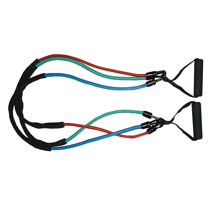 Эспандер трубчатый со съемными ручками Power System PS-4008  Power Expander Set фото товара