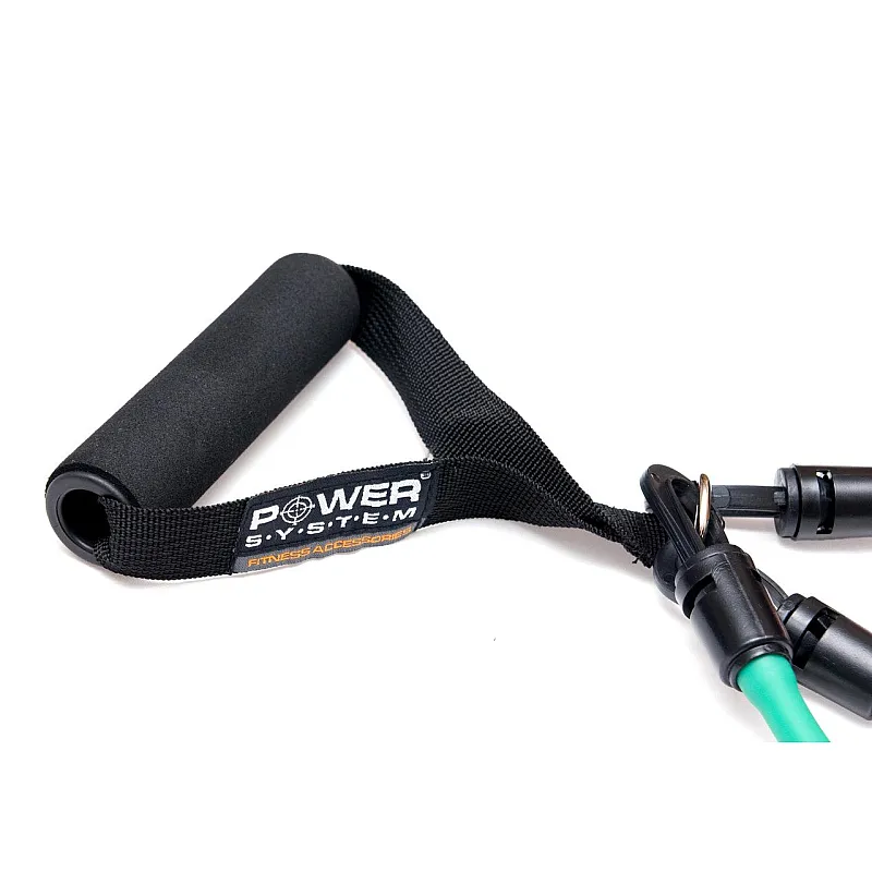 Эспандер трубчатый со съемными ручками Power System PS-4008  Power Expander Set фото товара