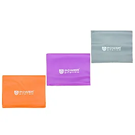 Набор лент (комплект 3шт) эспандер Power System PS-4007 Resistance Band Set