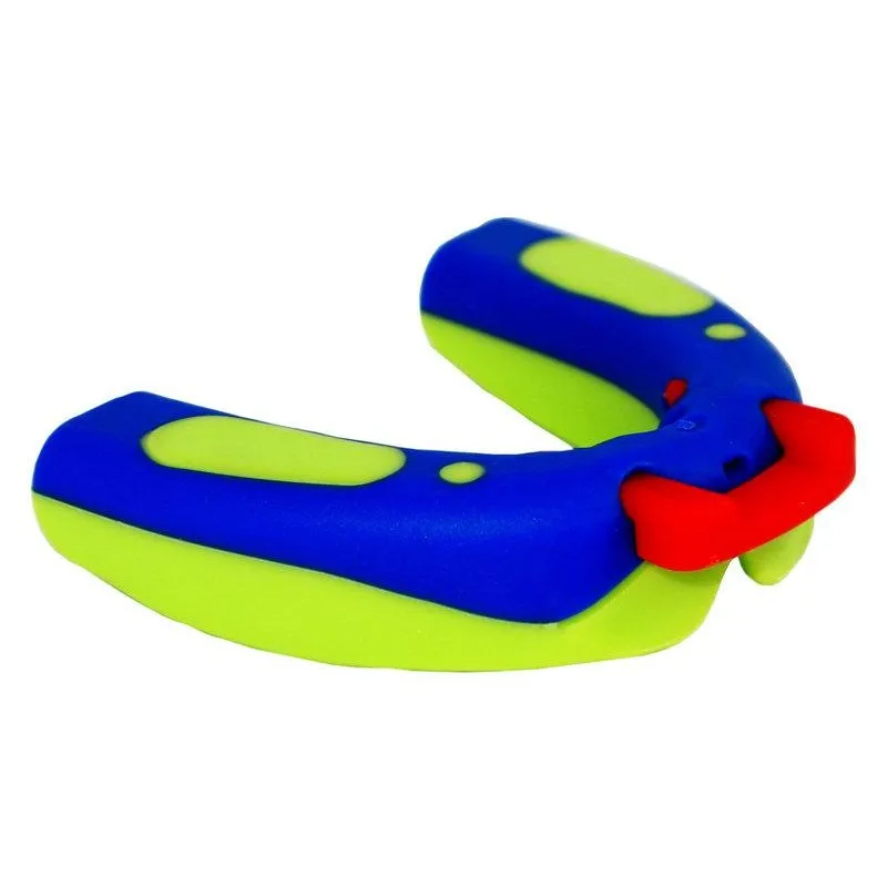 Капа боксерська PowerPlay 3312 SR Зелено-Синя фото товару