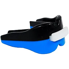 Капа боксерська PowerPlay 3313 SR Чорно-Cиня