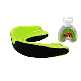 Капа боксерська PowerPlay 3314 JR Зелено-Чорна фото товару