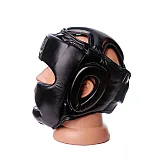 Боксерський шолом тренувальний PowerPlay 3048 Чорно-Синій S фото товару