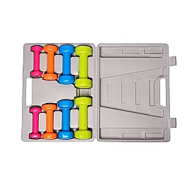 Набір гантелей в кейсі 10 кг. PowerPlay 4120