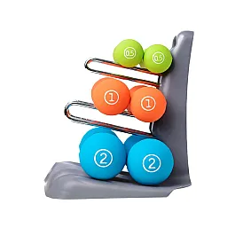 Набір гантелей на підставці 7 кг. PowerPlay 4117