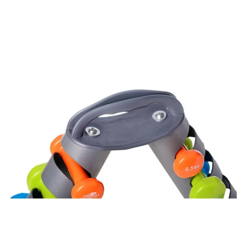 Набір гантелей з підставкою 7 кг. PowerPlay 4116 фото товару