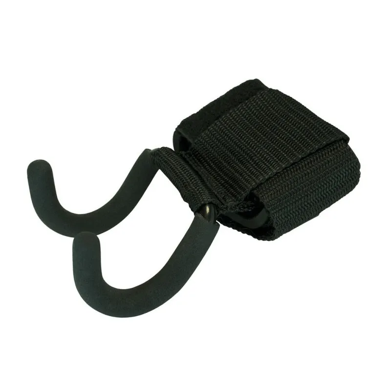 Гаки для тяги на запястья PowerPlay 7060 Чорні фото товару