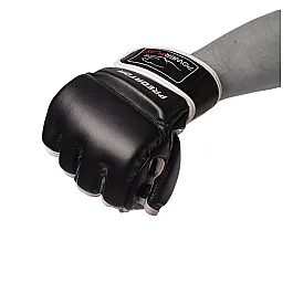 Рукавички для MMA PowerPlay 3056 Чорні S