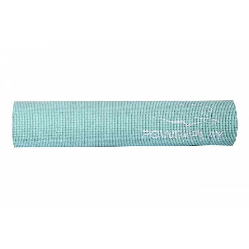 Килимок для фітнесу і йоги PowerPlay 4010 (183*61*0.6) Мятний фото товару