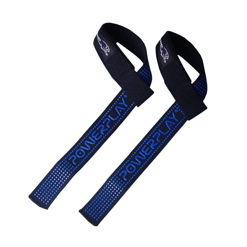 Лямки для тяги PowerPlay 7064 Чорно-Сині фото товара