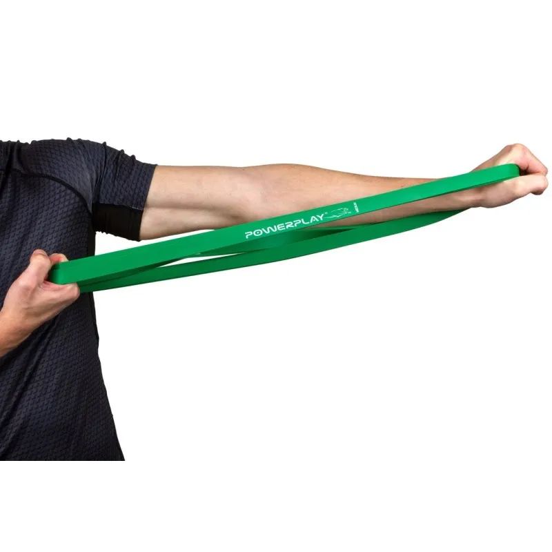 Резина для тренувань PowerPlay 4115 Medium Зелена фото товару