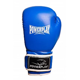 Боксерські рукавиці PowerPlay 3019 Сині 8 унцій