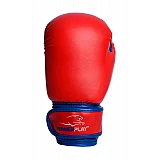 Боксерські рукавиці PowerPlay 3004 JR Червоно-Сині 6 унцій фото товара