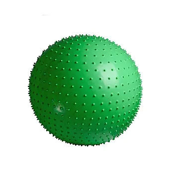 М'яч-масажер для фітнесу PowerPlay 4002 65см Зелений + насос