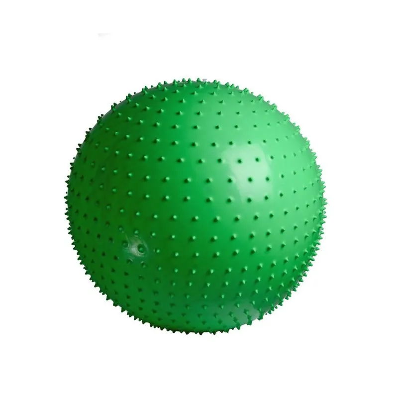 Мяч-масажер для фітнесу PowerPlay 4002 65см Зелений + насос фото товару