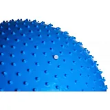 Мяч-масажер для фітнесу PowerPlay 4002 75см Синій + насос фото товара