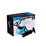 Мяч-горіх для фітнесу PowerPlay 4004 (90*45см) Розовий + насос фото товара