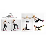 Резина для тренувань PowerPlay 4115 Medium Зелена фото товару