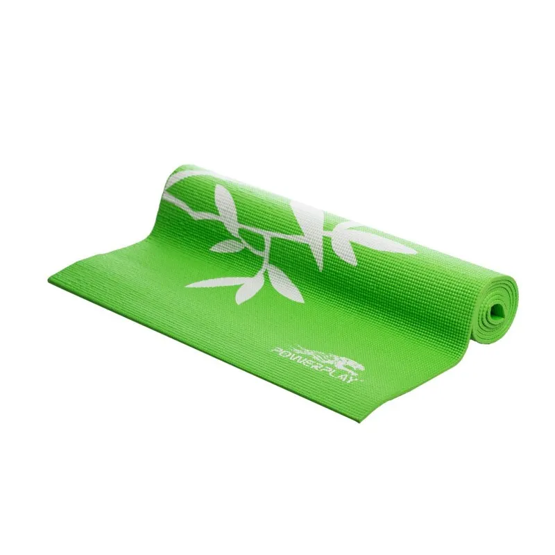 Килимок для фітнесу і йоги PowerPlay 4011 (173*61*0.6) Зелений фото товара