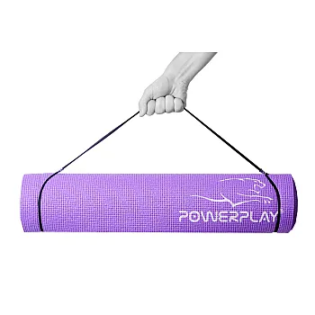 Килимок для фітнесу і йоги PowerPlay 4011 (173*61*0.6) Фіолетовий