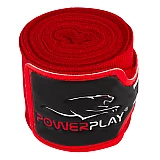 Бинты для бокса PowerPlay 3046 Красные (4м) фото товара