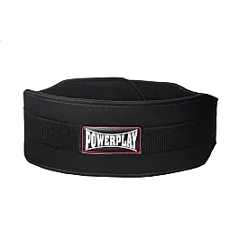 Пояс для важкої атлетики PowerPlay 5535 Чорний (Неопрен) M