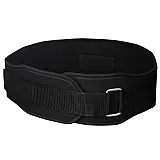 Пояс для важкої атлетики PowerPlay 5535 Чорний (Неопрен) M фото товару