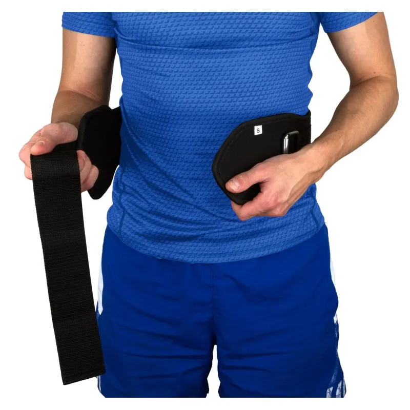 Пояс для важкої атлетики PowerPlay 5535 Чорний (Неопрен) M фото товару