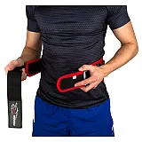 Пояс для важкої атлетики PowerPlay 5545 Чорно-Червоний (Неопрен) XL фото товара