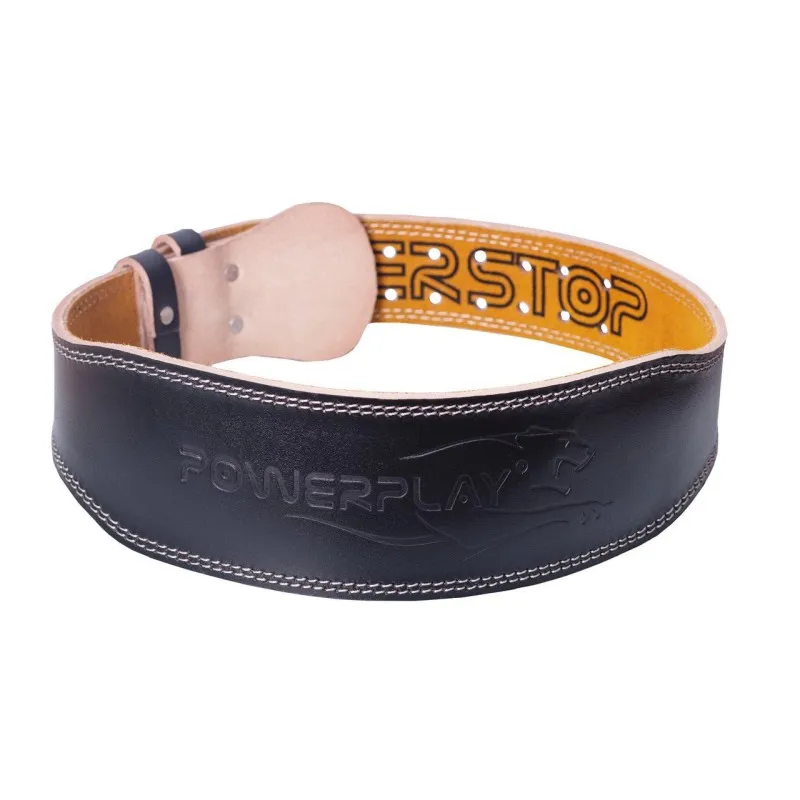 Пояс для важкої атлетики  PowerPlay 5084 Чорно-Жовтий L фото товара